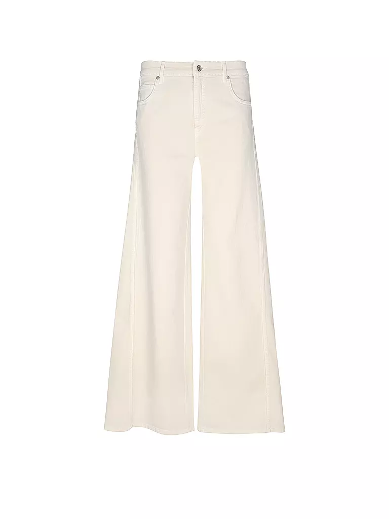 CAMBIO | Jeans de pierna ancha | Crema