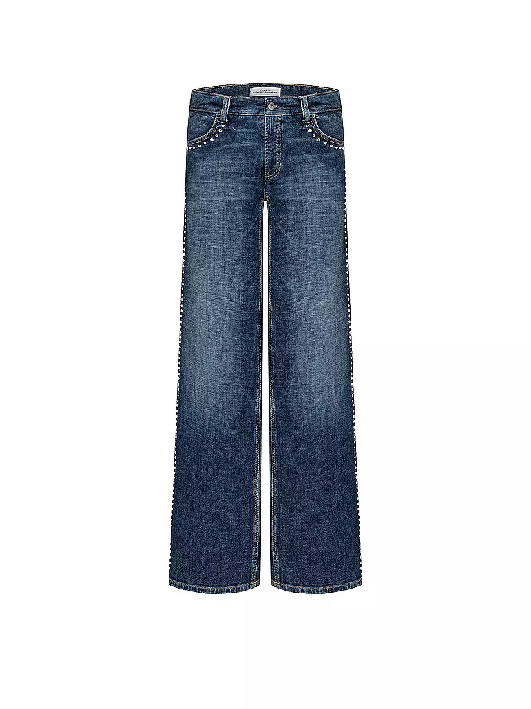 CAMBIO | Jeans de pierna ancha | dunkelblau