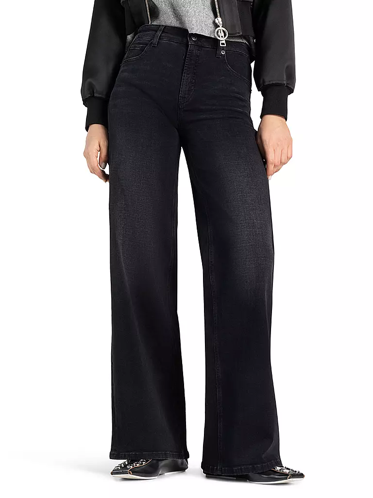 CAMBIO | Jeans Flared Fit ALIA | Negro