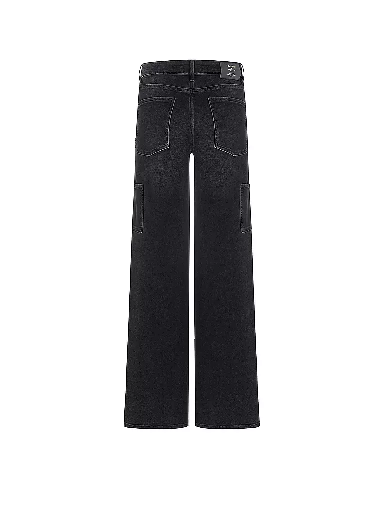 CAMBIO | Jeans Flared Fit ALIA | Negro