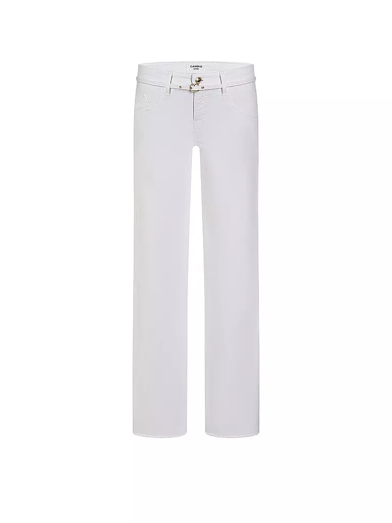 CAMBIO | Jeans Flared Fit TESS | Blanco