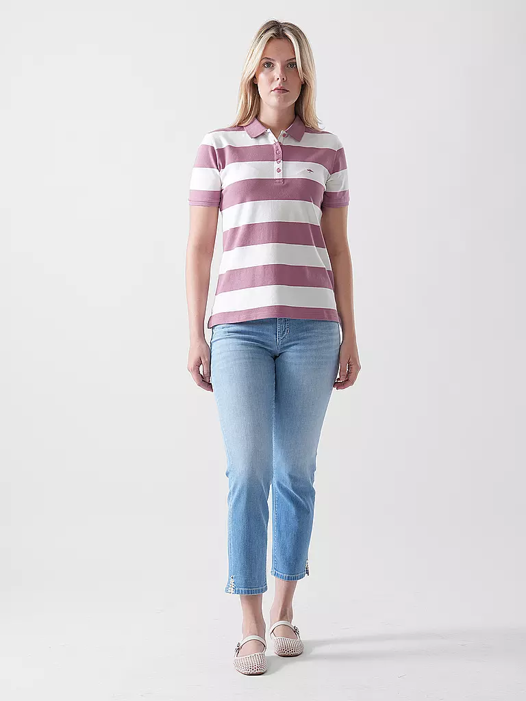 CAMBIO | Jeans Slim Fit 7/8 PIPER SHORT | blau