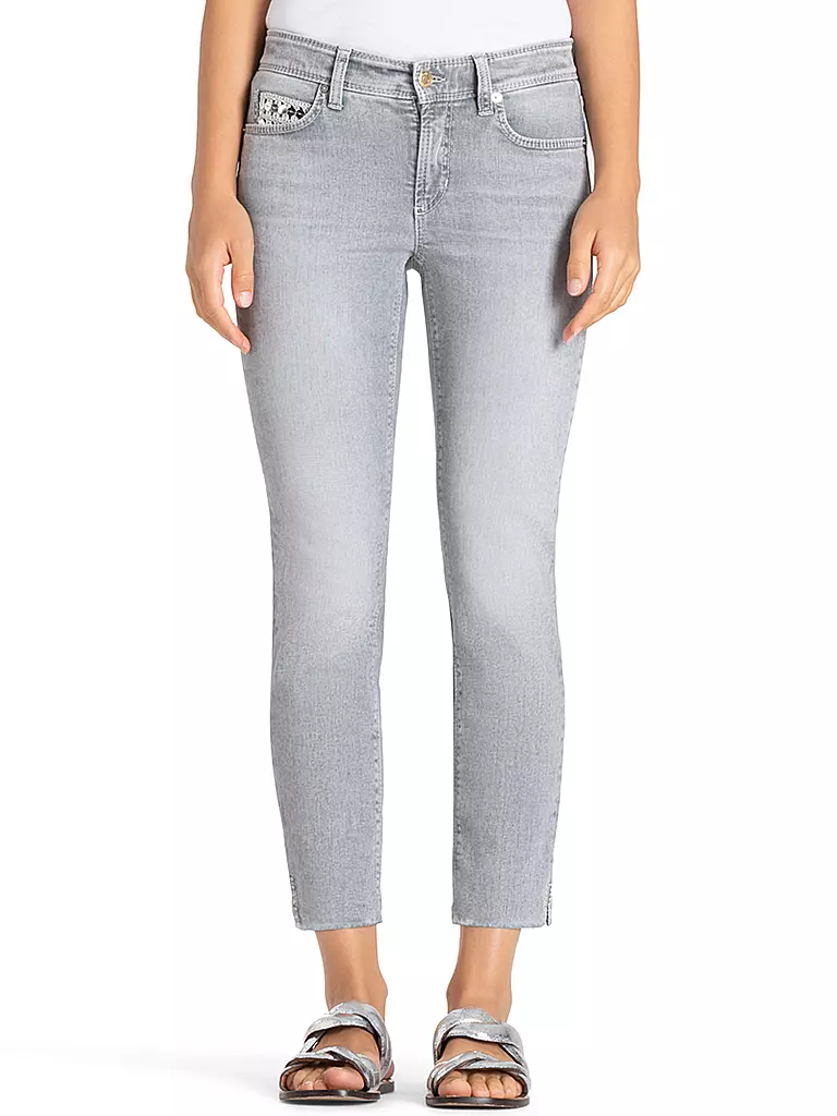 CAMBIO | Jeans Slim Fit 7/8 PIPER | Gris