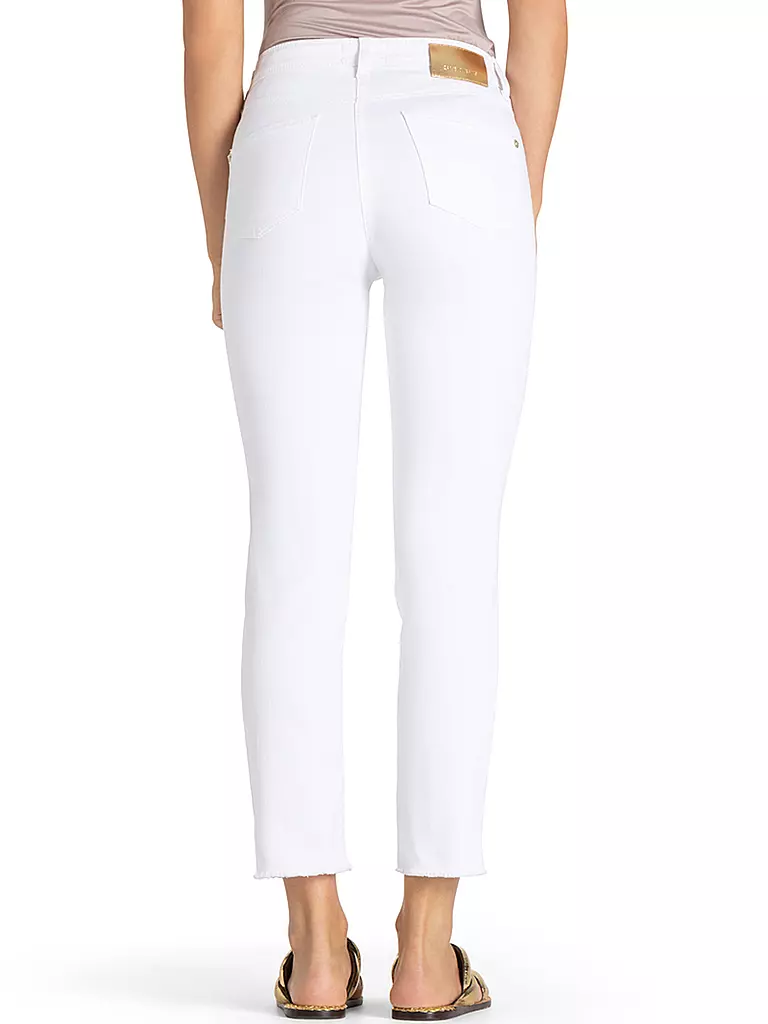 CAMBIO | Jeans Slim Fit 7/8 PIPER | Blanco
