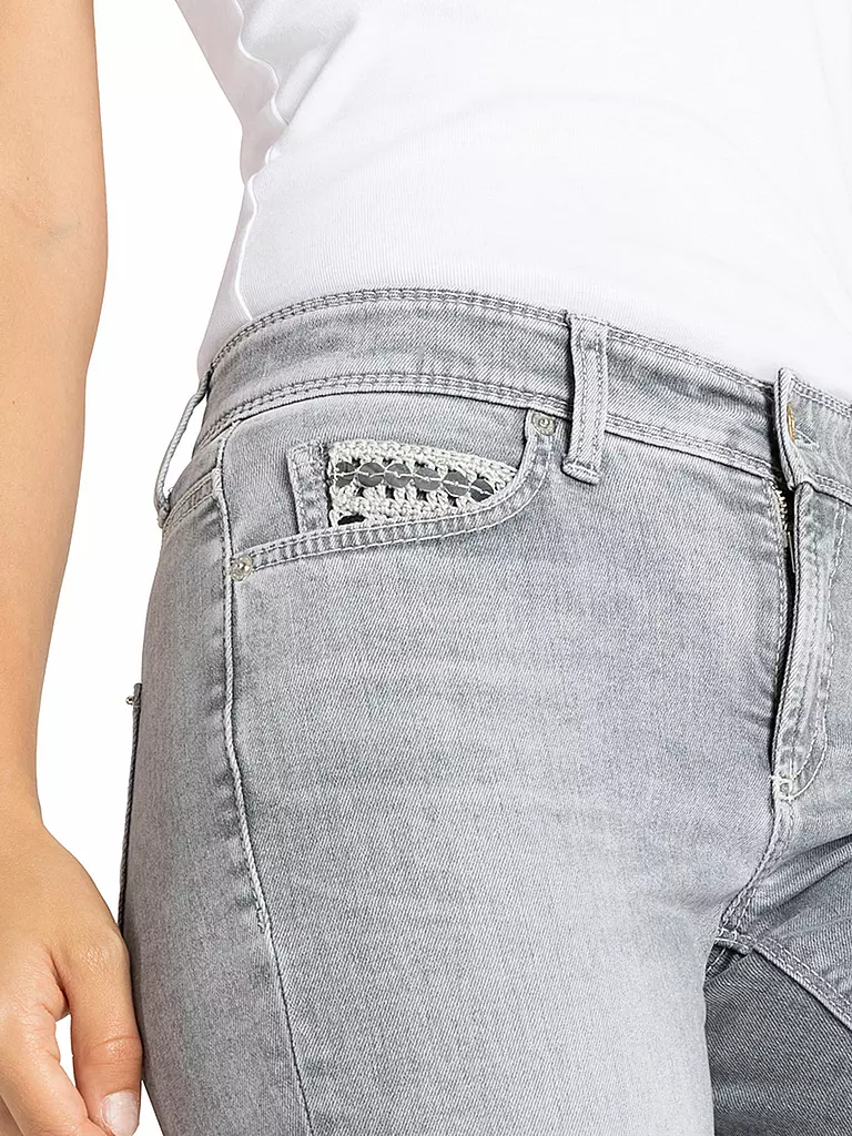 CAMBIO | Jeans Slim Fit 7/8 PIPER | Gris