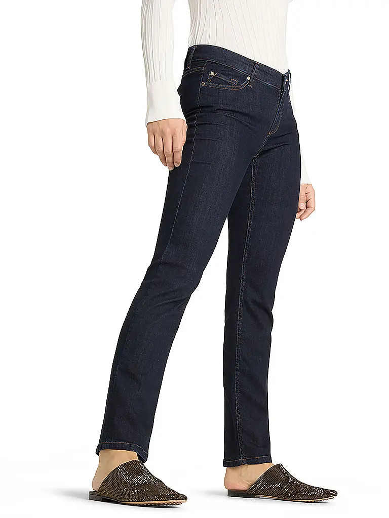 CAMBIO | Jeans Straight Fit PIPER LONG | Azul oscuro