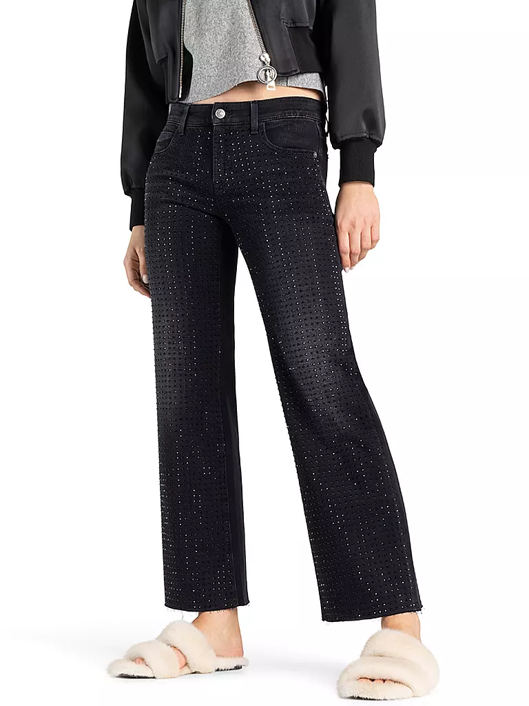 CAMBIO | Jeans Wide Leg TESS | Negro