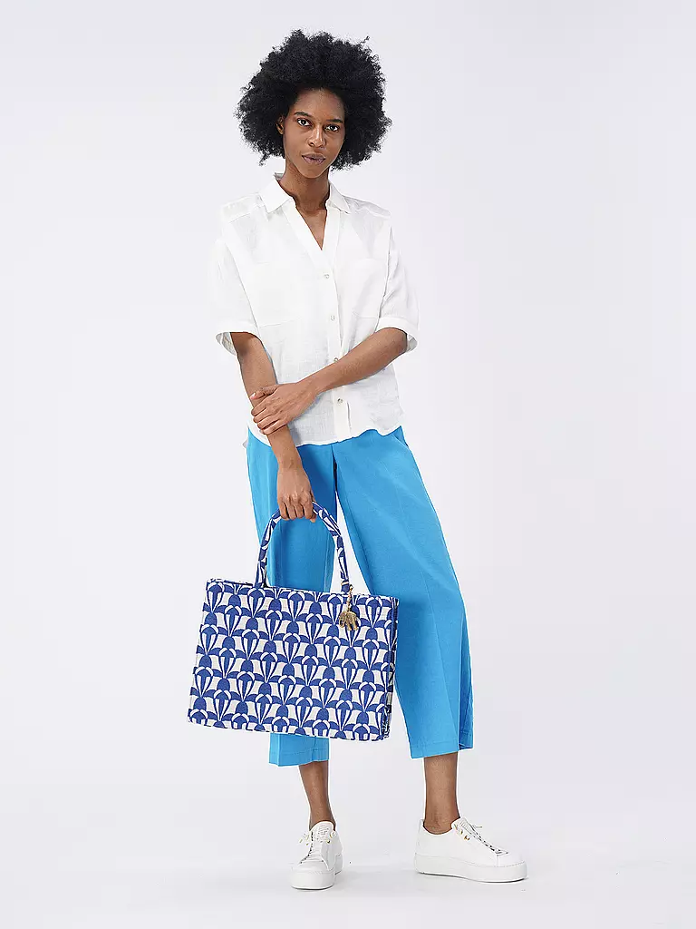 CAMBIO | Leinen Culotte CALIFORNIA | Turquesa