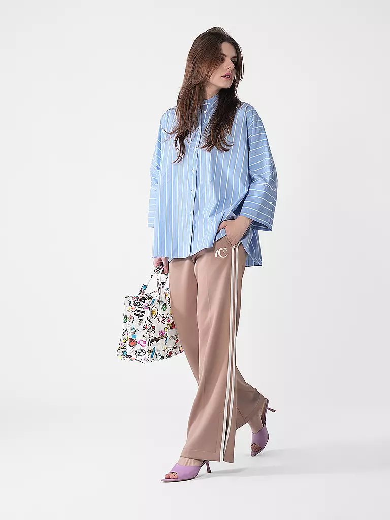 CAMBIO | Pantalón de chándal corte Jogging AVRIL SLIT | Camel