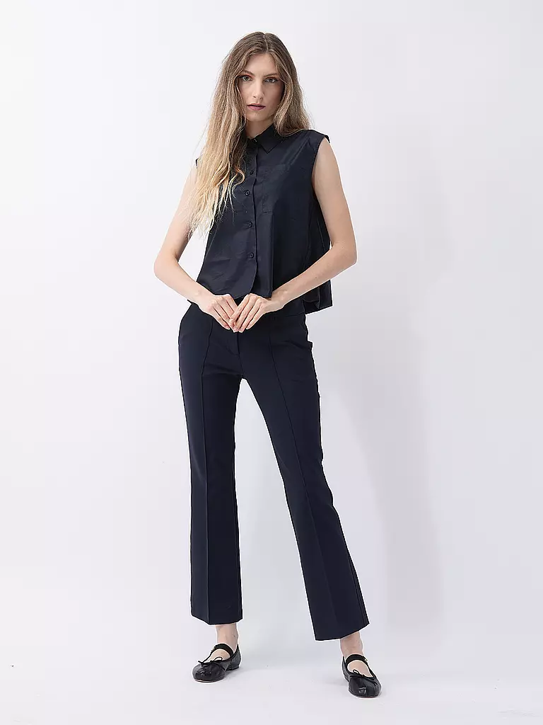 CAMBIO | Pantalón de corte acampanado FAHRA | Azul oscuro