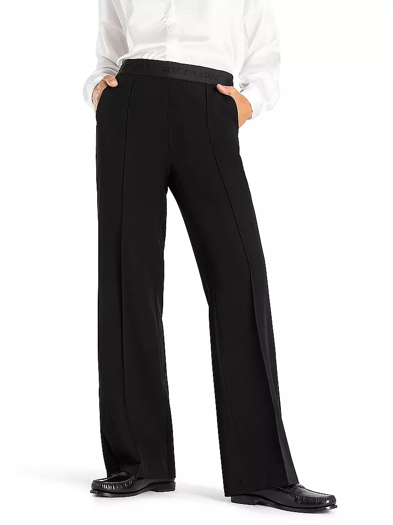 CAMBIO | Pantalón de pierna ancha AVA | schwarz