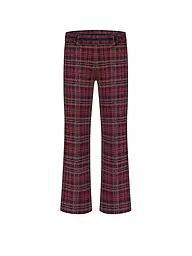 CAMBIO | Pantalones acampanados FRANCOISE CROPPED | Rojo oscuro