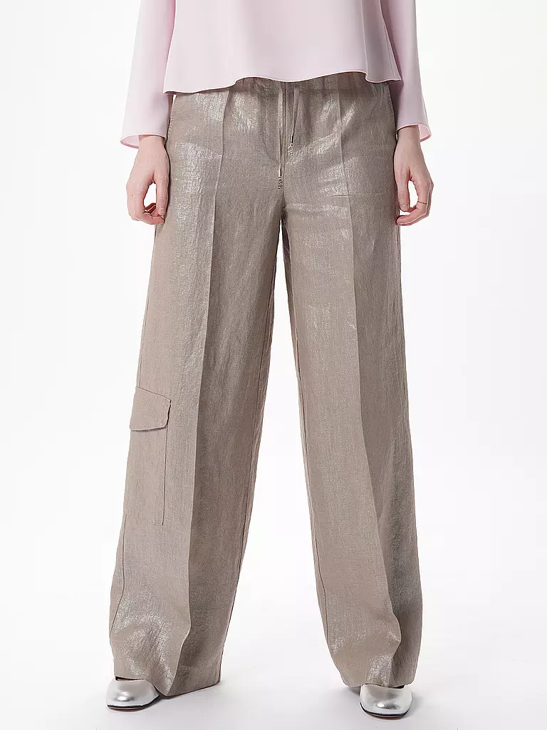 CAMBIO | Pantalones cargo de lino AMALIA CARGO |
