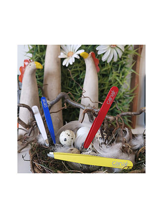 CANAL | Pinza para el pelo inoxidable/recta 95mm (Amarilla) 2017-02