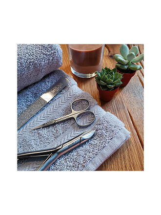 CANAL | Tijeras para uñas y cutículas, curvadas, inoxidables, 90 mm 1046-01