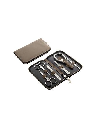 CANAL | Estuche con cremallera de serraje de 6 piezas (Beige) 5375