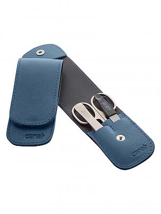 CANAL | Stecketui con botón de presión, 3 piezas (Azul) 5376