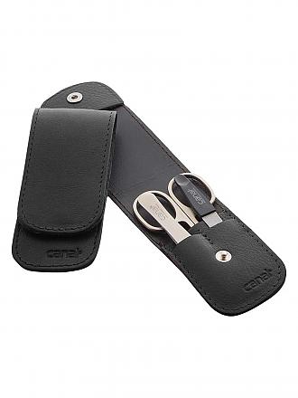 CANAL | Stecketui con botón de presión, 3 piezas (Negro) 5376