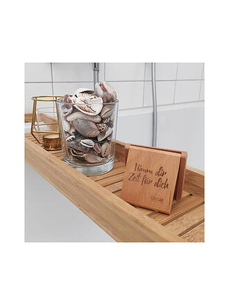 CANAL | Espejo de bolsillo de haya, aumento de 2,5x, 5 cm