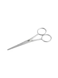CANAL | Tijeras de barba con microdentado inoxidables 120 mm 1020-01 | Plata