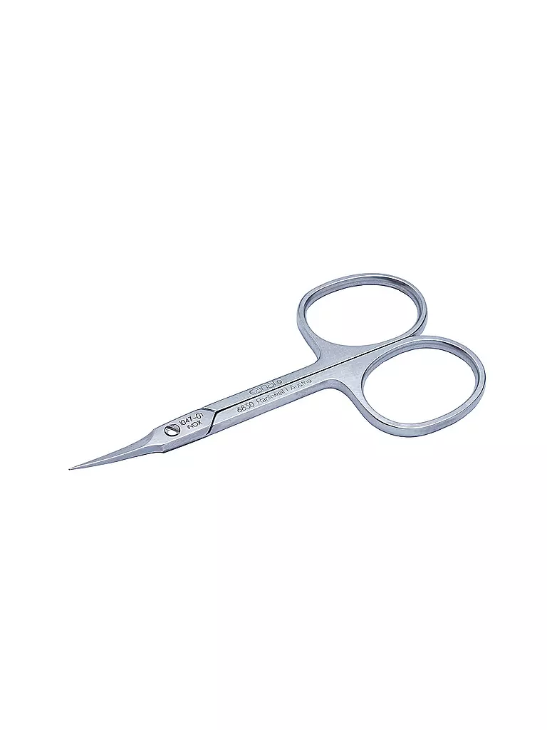 CANAL | Tijeras para cutículas curvas inoxidables 90 mm 1047-01 | Plata