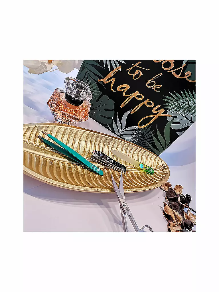 CANAL | Tijeras para uñas de los pies con microdentado, curvadas, inoxidables, 105 mm 1105-01 | Plata