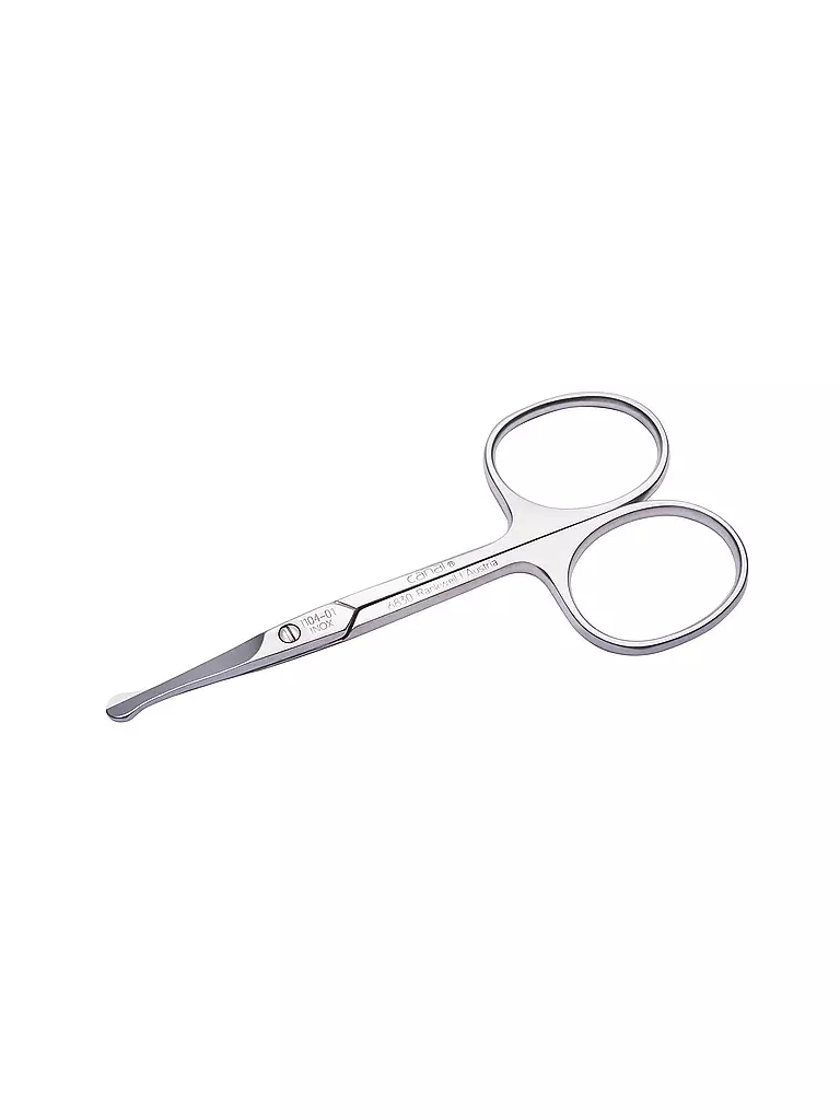 CANAL | Tijeras para vello nasal rectas inoxidables 95 mm 1104-01 | silber