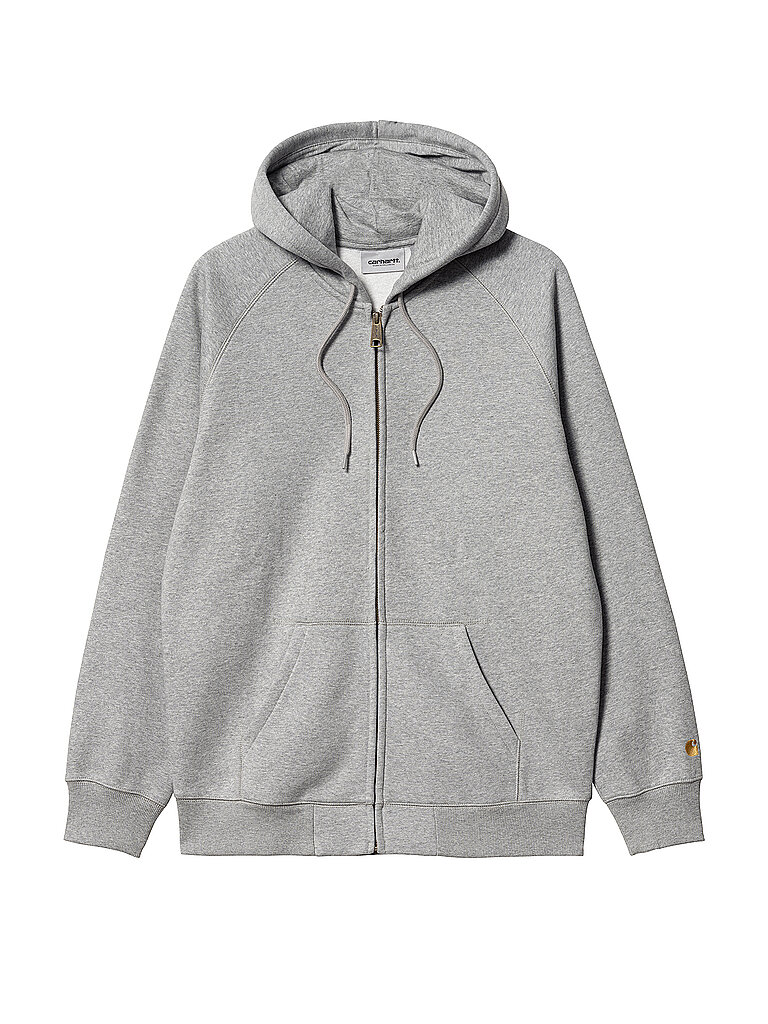 Carhartt WIP Sudadera con cremallera CHASE gris