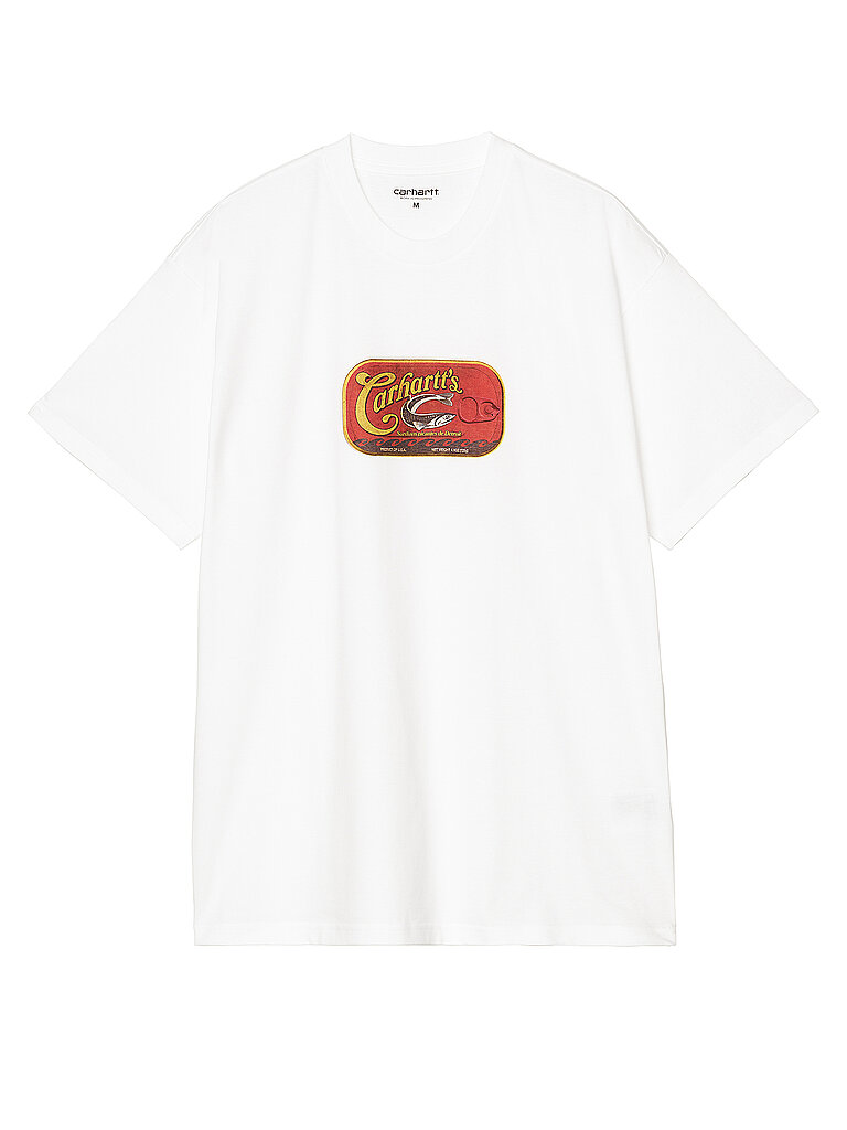 Carhartt WIP Camiseta SARDINAS blanco