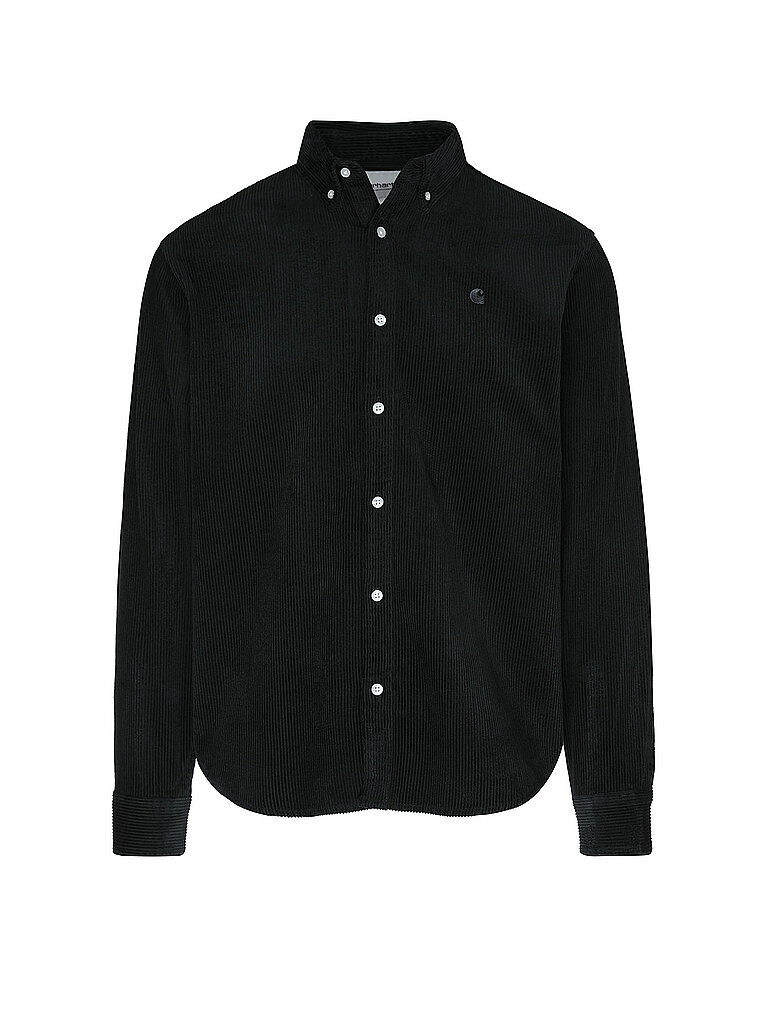 Carhartt WIP Camisa de pana MADISON verde oscuro