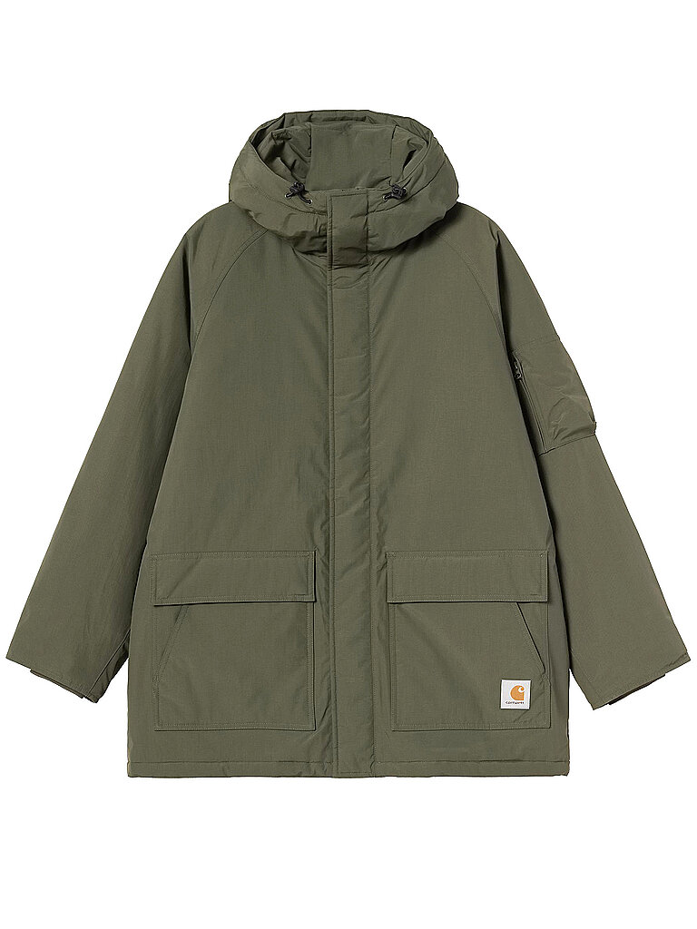 Carhartt WIP Parka STANWOOD oliva