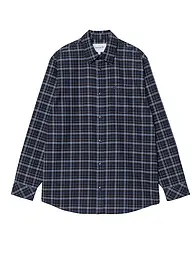 CARHARTT WIP | Camisa de franela WIDMARK | Azul