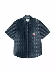 CARHARTT WIP | Camisa Regular Fit DREWE | Azul oscuro