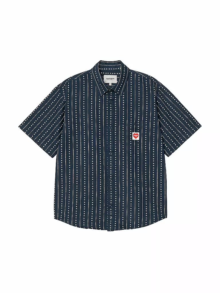 CARHARTT WIP | Camisa Regular Fit DREWE | Azul oscuro