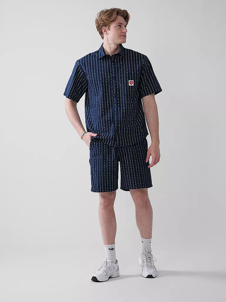 CARHARTT WIP | Camisa Regular Fit DREWE | Azul oscuro