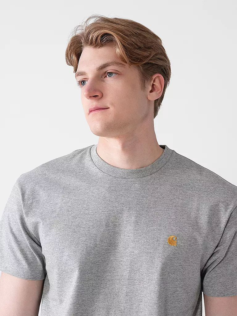 CARHARTT WIP | Camiseta CHASE | Gris claro