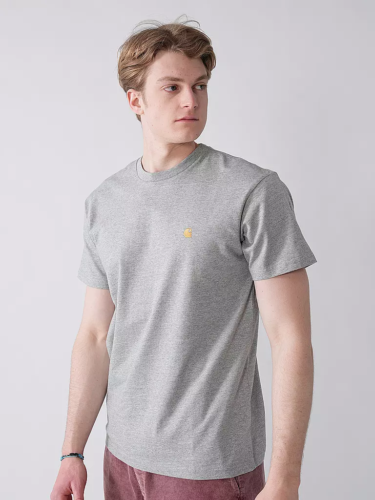 CARHARTT WIP | Camiseta CHASE | Gris claro