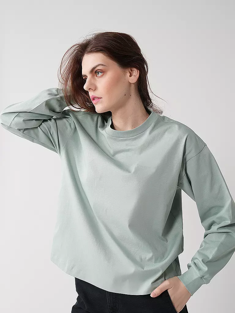CARHARTT WIP | Camiseta de manga larga GRAYSON | Menta