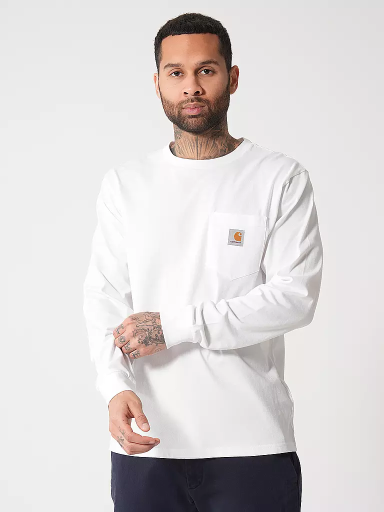 CARHARTT WIP | Camiseta de manga larga | Blanco