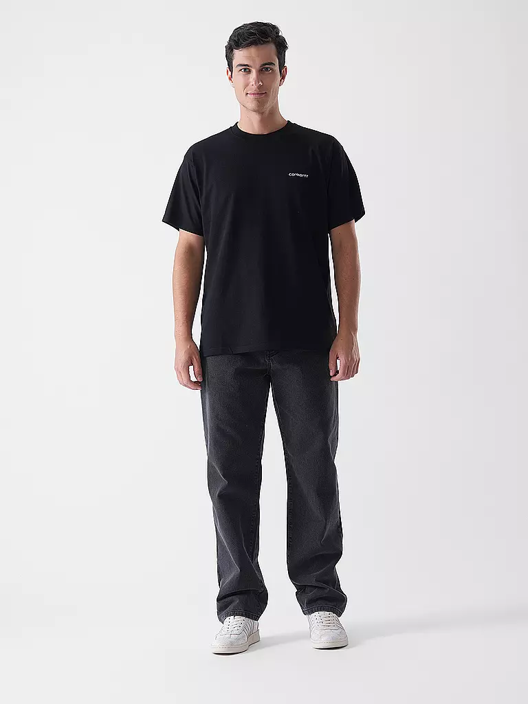 CARHARTT WIP | Camiseta SCRIPT EMBROIDERY | Negro