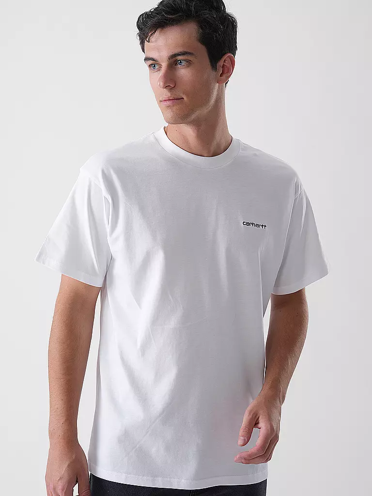 CARHARTT WIP | Camiseta SCRIPT EMBROIDERY | Blanco