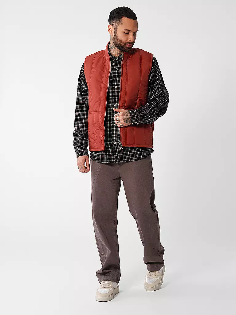 CARHARTT WIP | Chaleco acolchado LACHLAN | Naranja