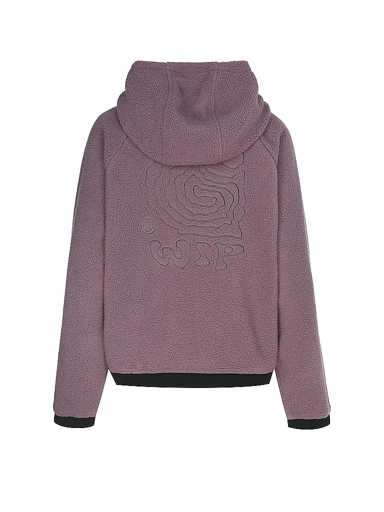 CARHARTT WIP | Chaqueta de forro polar W'HOODED HELIX | Lila
