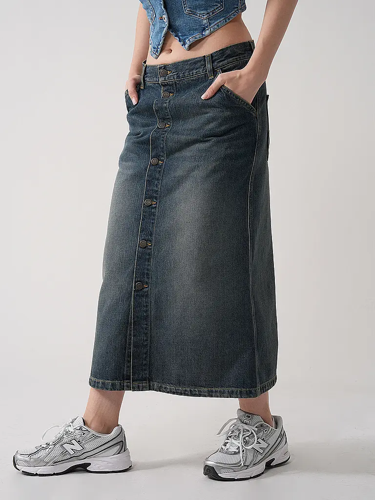 CARHARTT WIP | Falda vaquera W'MARVIN | Azul oscuro