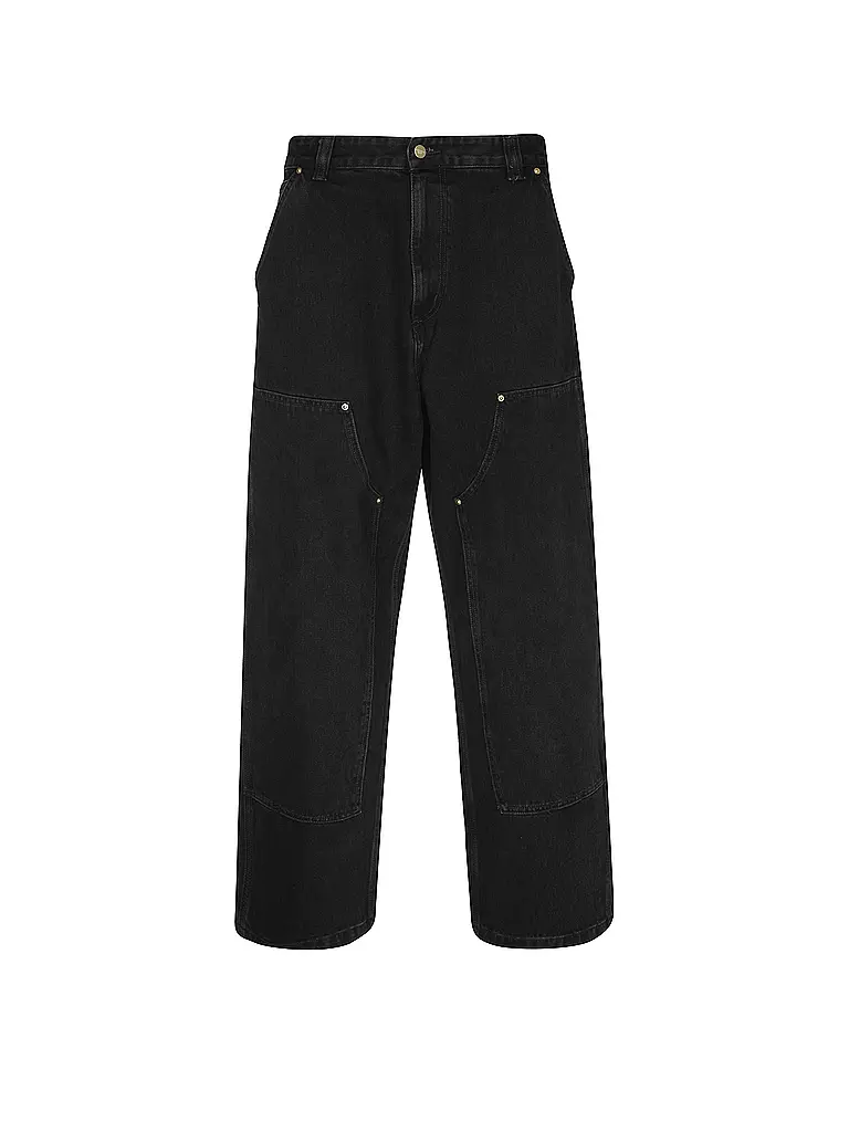 CARHARTT WIP | Jeans Baggy Fit NASH DOUBLE KNEE PANT | Negro
