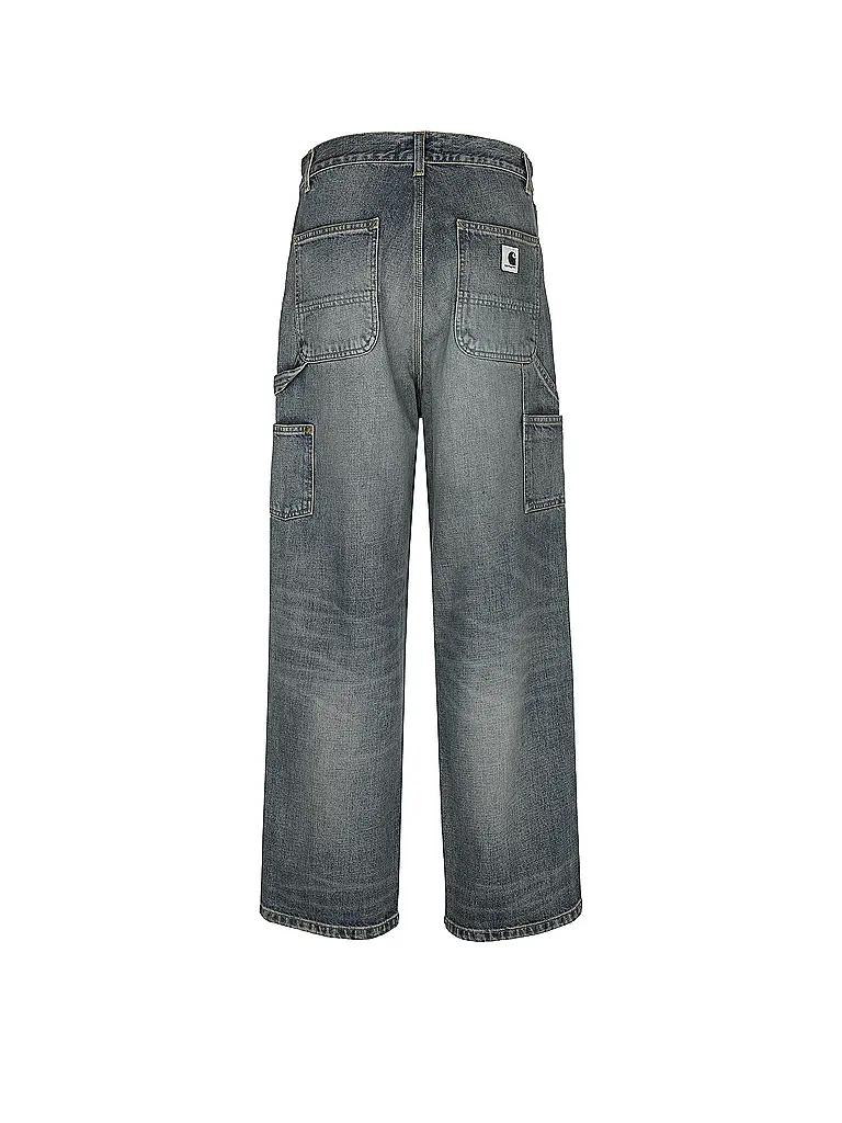 CARHARTT WIP | Jeans Balloon Fit BRANDON SINGLE KNEE PANT | Azul oscuro