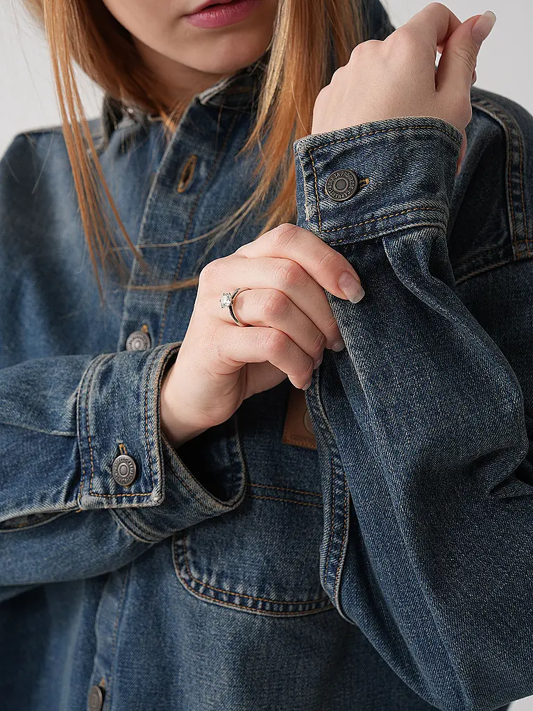 CARHARTT WIP | Jeansbluse W'LOVILIA | Azul oscuro