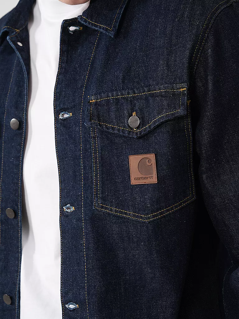 CARHARTT WIP | Sobrecamisa LINCOLN | Azul oscuro