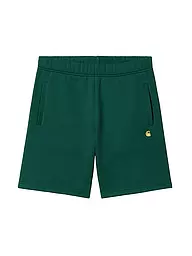 CARHARTT WIP | Sweatshorts CHASE | Verde oscuro