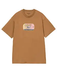 CARHARTT WIP | T-Shirt SARDINAS | Marrón claro